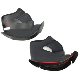 HJC F70 Helmet Cheek Pads Black MD/XL (35mm)