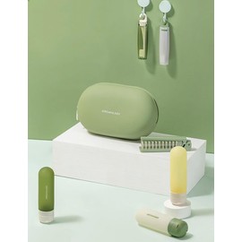 INUSO Refillable Silicone Travel Size Containers – 1.7 fl.oz (50ml), TSA Approved Travel Bottles for Toiletries, BPA-Free, Leakproof, Cruise Travel Essentials