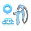 SolaBel Hand Grip Strengthener Set (3 Pack)- Adjustable Up To