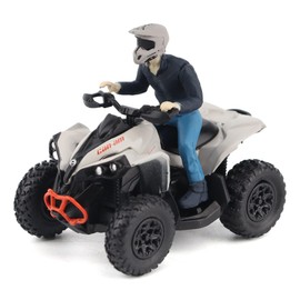 Diecast Masters BRP Bombardier Models 1:32 Réplica de fundición a presión Can-Am Renegarde X XC 1000R, gris gis y rojo magma | Artículo 60008