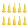 50Pcs Caulk Cone Nozzle PE Plastic Fine Tip Reusable Caulking