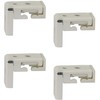 アジャスタブルカーテンレール用ブラケット(ネジ付) 4個入 508583