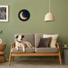 speecheese Night Sky with Half Moon Wall Clock Beautiful Clock