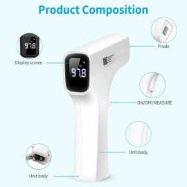 BBLove Non-Contact Infrared Forehead Digital Thermometer for Adults, Babies, Chi