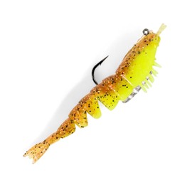 Prerigged 3.5 Inch Lures 2Pk Baits 326Pk2 Laguna Shrimp Ezsr3 Fishing Lures Bass Jigging Bait Jig Lure Weedless Soft Plastic Swimbait Accessories Freshwater