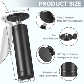 AOOWU Hornhautentferner Elektrisch, Wiederaufladbare Elektrisches Fuß-Hornhautentferner-Set mit Austauschbaren Fußfeilen, Einstellbar Speeds, Fußpflegeset für rissige Fersen, Hornhaut, abgestorbener