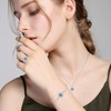 REDSUN Opal Sun Ring 925 Sterling Silver Opal Rings for
