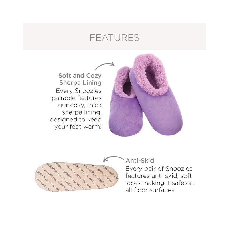 Snoozies Opal Dazzle Bling Ballerina Size Xlarge