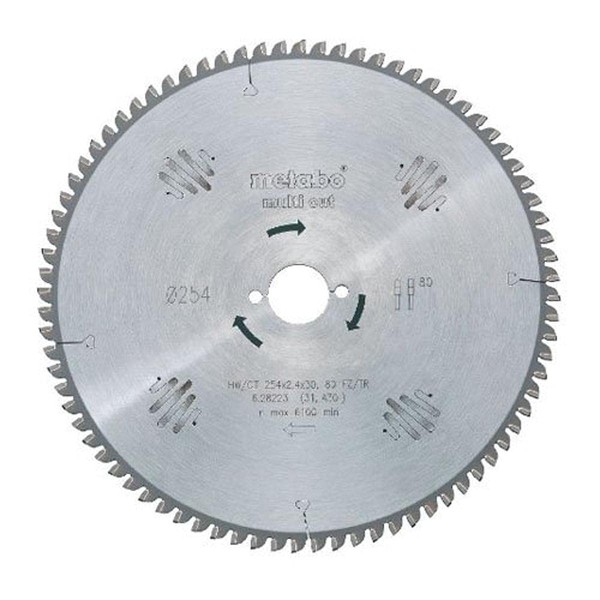 Metabo Circular Saw Blade HW/CT 152 x 20.54FZ/TZ5 Degree Neg,