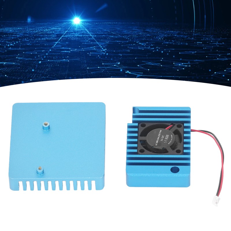 Router Cooling Shell Set Aluminum Alloy Heat Dissipation Enclosure Kit