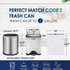 1 Gallon 100 Counts Mini Strong Drawstring Trash Bags Garbage