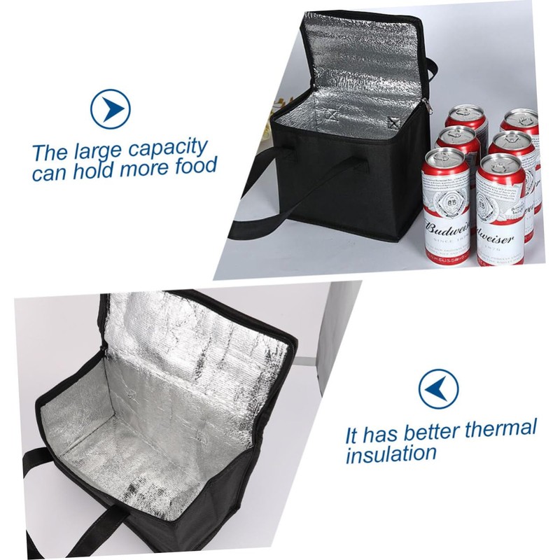 Alipis Takeaway Bag Insulated Lunch Box Heat Preservation Bag for