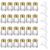 Potchen 24 Pcs Cube Shape Mini Salt and Pepper Shakers