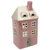 Village Pottery Pink Tall Tea Light Holder