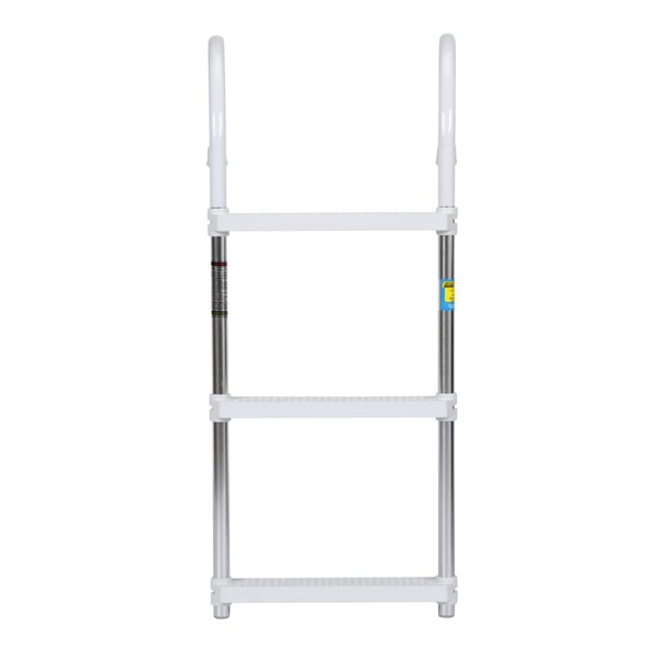 Seachoice Aluminum Boarding Ladder, 3 Steps, 15 in. Wide X