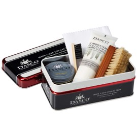 Dasco 4900381 Shoe Care Collection II Trial Kit, Shoe Shine, Father's Day, Celebration, Gift, Gift Set, Black