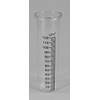 powershop11 Rain gauge glass, 15 cm, real glass with black