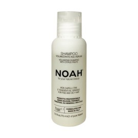 NOAH Hair 1.1 Volumizing Shampoo with Citrus Fruits – Boosts Volume for Fine & Oily Hair, Gentle Cleansing, Strengthens with Wheat Protein, Adds Shine, Balances Scalp, Paraben & SLS Free, 75ml
