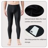 Lemorecn UPF 50+ Men's Surfing Leggings Sun Protection Swimming Pants(CA6011black-M)