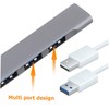 COLLBATH High Speed Usb Hub Usb Switch 5 Port Splitter