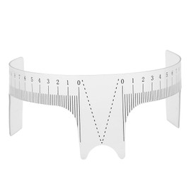 Voluxe Eyebrow Ruler, Microblading Accessories, Microblading Ruler, Eyebrow Measuring Tool for Makeup (Bridge Ruler A)