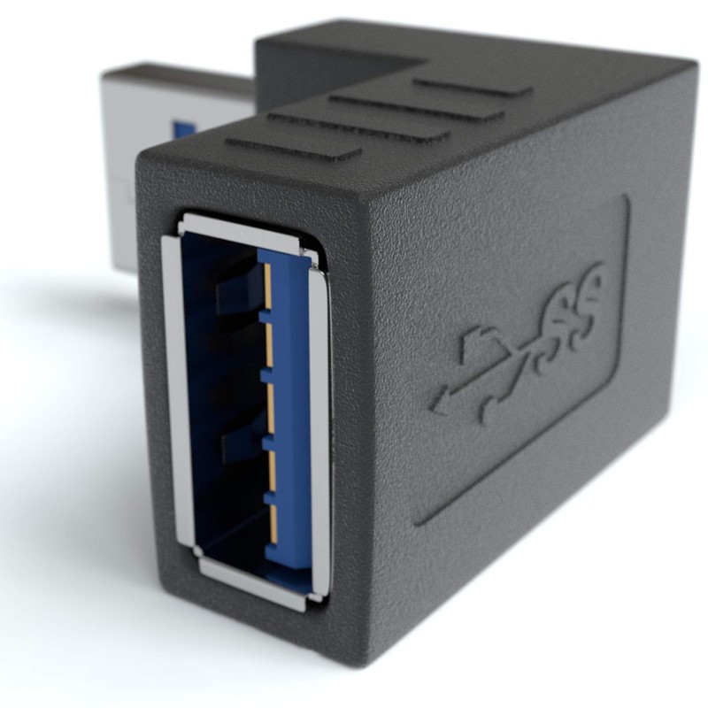 JAMEGA - USB 3.0 Angle Adapter 270° | Pack of