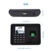 Intelligent Biometric Fingerprint Password Attendance Machine Employee Checking-in Recorder 2.4