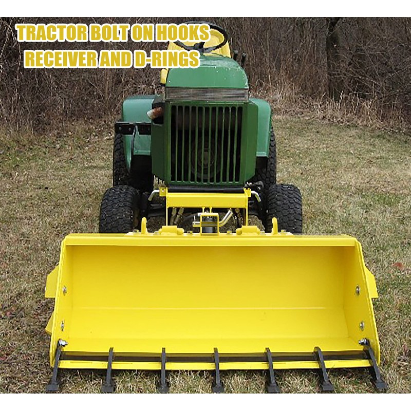 ONECHOI Tractor Bucket Hooks Bolt on Hooks 2” Receiver, G70