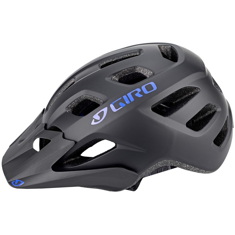 Giro Damen Verce Fahrradhelme, Matte Black/Electric Purple 22, Einheitsgröße