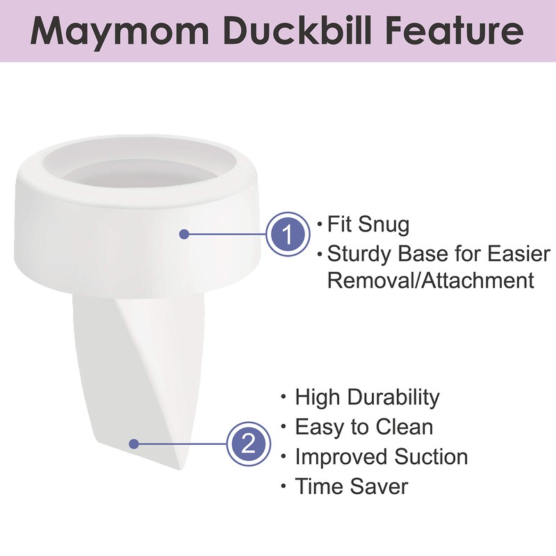 Maymom -Pump Valve for Lansinoh Signature Pro/Smartpump/Manual Breast Pumps. Replacement