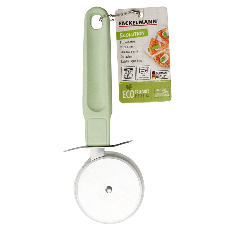 Fackelmann Ecolution Pizza Cutter - Pizza Roller Made of Stainless