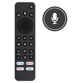 Beyution NS-RCFNA-21 CT-RC1US-21 Replace Voice Remote Control fit for Insignia TV and Toshiba TV NS-40D510NA21 NS-39DF310NA21 NS-58F301NA22 NS-50F301NA22 NS-55F301NA22 NS-43DF710NA21
