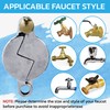 NUSET 2895-3 Water Faucet Lock - Water Spigot Lock for