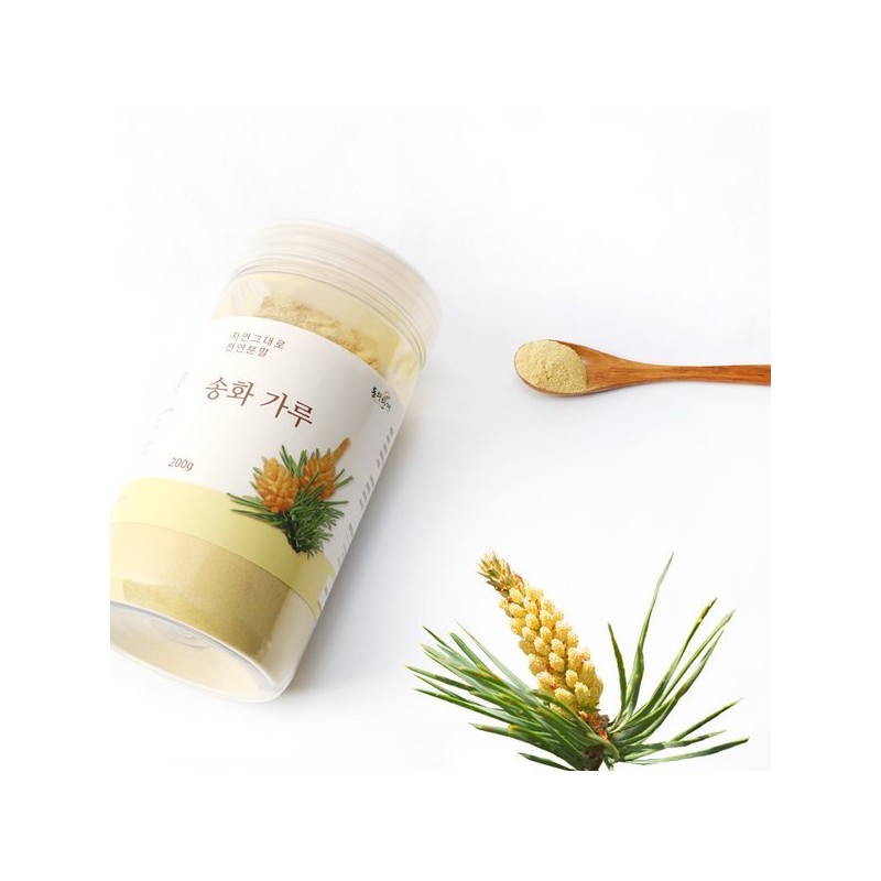 Dongeuihanjae 동의한재 송화가루 송화분 200g Donguibogam Pine Pollen Powder 200g