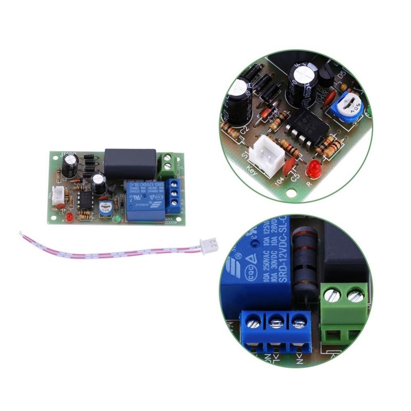 AC 220V Timer Delay Switch Module, Adjustable Timer for Input/Output