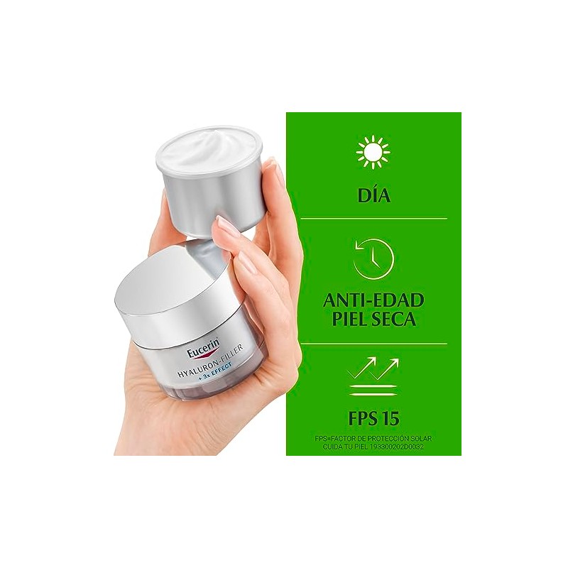 Eucerin Refill Crema anti edad Hyaluron-Filler Crema de Día FPS15