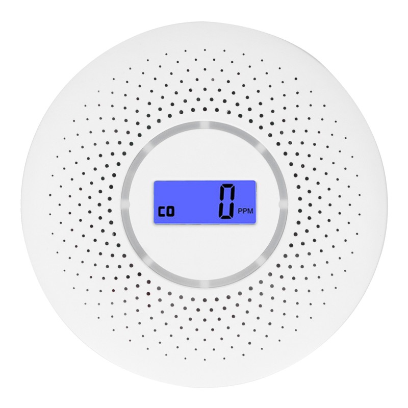 Home Automatic Carbon Monoxide Detector CO Alarm Detector with LCD
