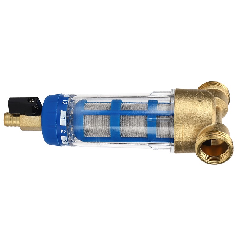 Reusable Spin Down Sediment Water Filter G1 MNPT G3/4 FNPT