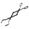Stanbroil Outdoor Campfire Fireplace Tongs, 26" Long, Log Grabber, Black