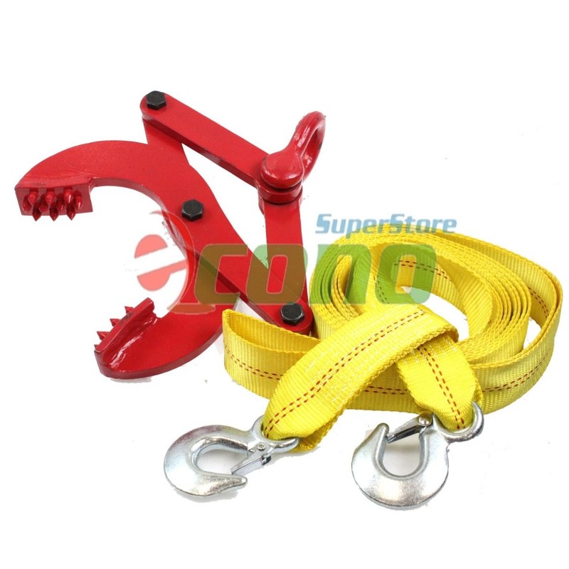 1 Ton Truck Pallet Pulling Scissor Clamp Puller Grip Gripper