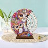 Diamond Art Calendar, Diamond Painting Calendar, Wooden Manual Rotating Desk
