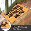 Funny Welcome Doormat with Rubber Back 18"(W) x 30"(L)Things to