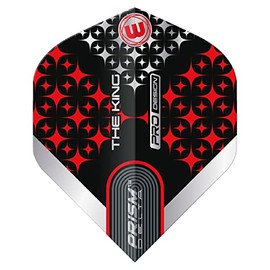 WINMAU Prism Delta The King Regal Dart Flights - 1 Set Per Pack (Total 3 Flights)