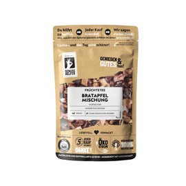 Bremer Gewürzhandel Baked Apple Tea, Loose Fruit Tea, Pure Enjoyment for Beautiful Moments with Your Loved Ones, 5 x 100 g