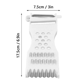 Rebanadora de Verduras Multiusos Ralladores Peladoras Rebanadoras Multifuncional Práctico Herramienta de Cocina para el Hogar Ralladores de Frutas Y Verduras Rebanadoras Peladoras