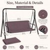 Replacement Swing Seat Cover for Patio Use – 600D Oxford