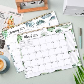 2024-2025 Calendar - 2024-2025 Calendar month to view, Wall Calendar 2024-2025, July 2024 - December 2025, 37.6 x 29 cm, Large Ruled Blocks, Gift for Friends and Family