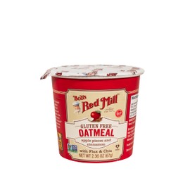 Bob's Red Mill Gluten Free Oatmeal Cup, Apple/Cinnamon