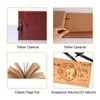 Scrapbook Photo Album Vintage cover Leather Scrapbook Vintage Style Travel