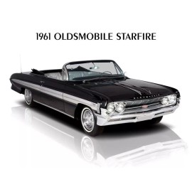 1961 Oldsmobile Starfire Convertible NEW METAL SIGN: Beautiful Restoration!